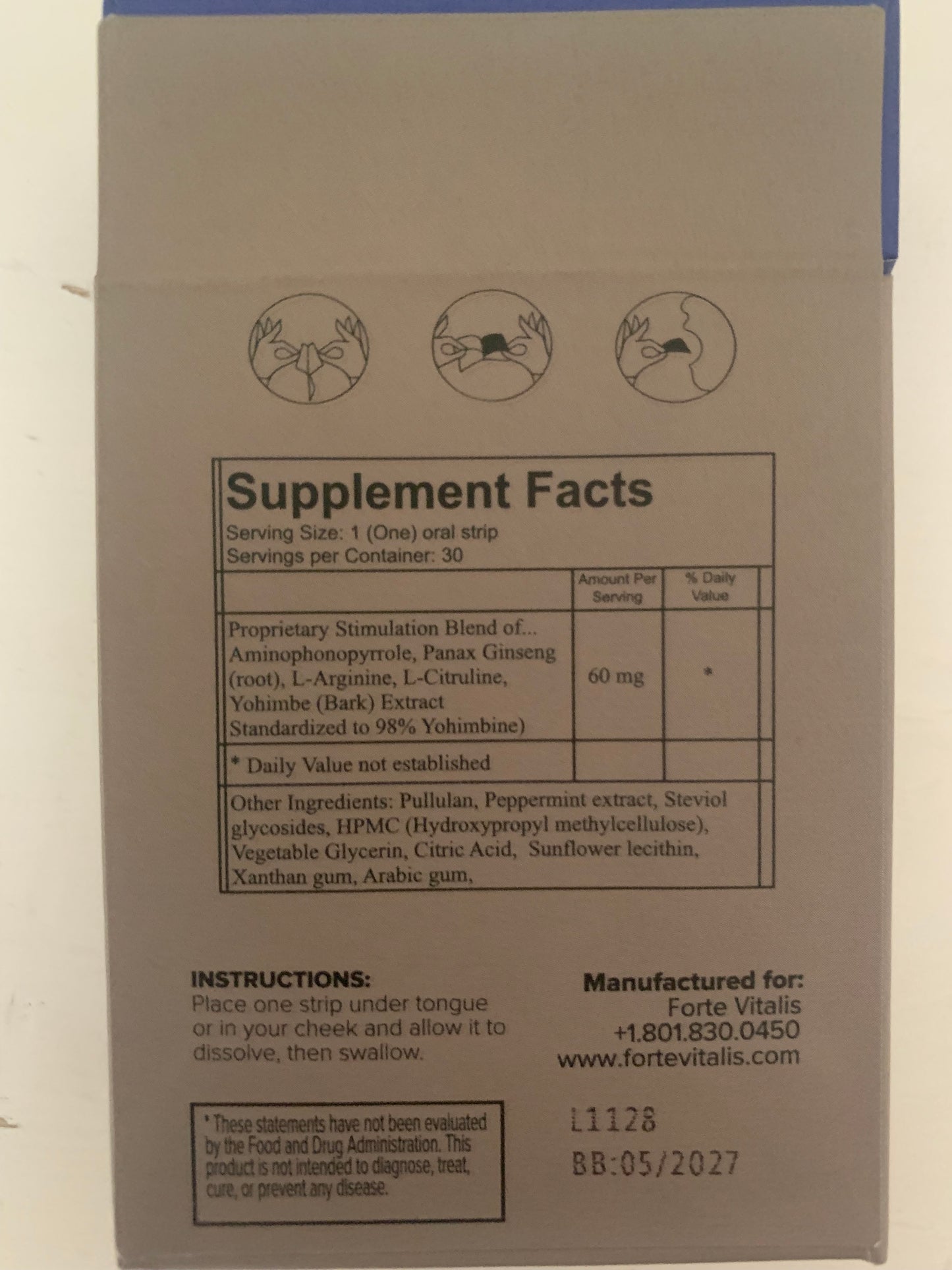Forte Vitalis-Nutraceutical Sublingual Blend